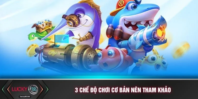 3 chế độ chơi cơ bản nên tham khảo
