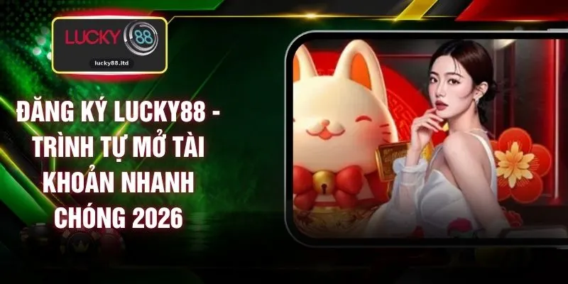 Đăng Ký LUCKY88 - Trình Tự Mở Tài Khoản Nhanh Chóng 2026