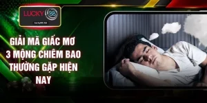 Giải Mã Giấc Mơ - 3 Mộng Chiêm Bao Thường Gặp Hiện Nay