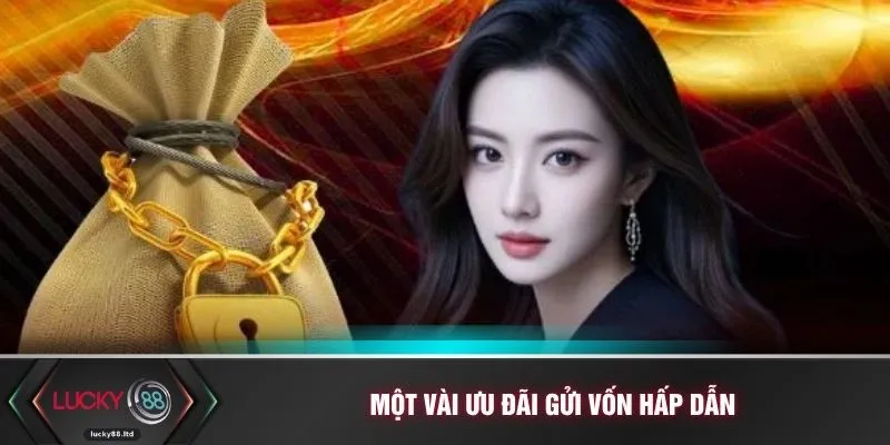 Một vài ưu đãi gửi vốn hấp dẫn