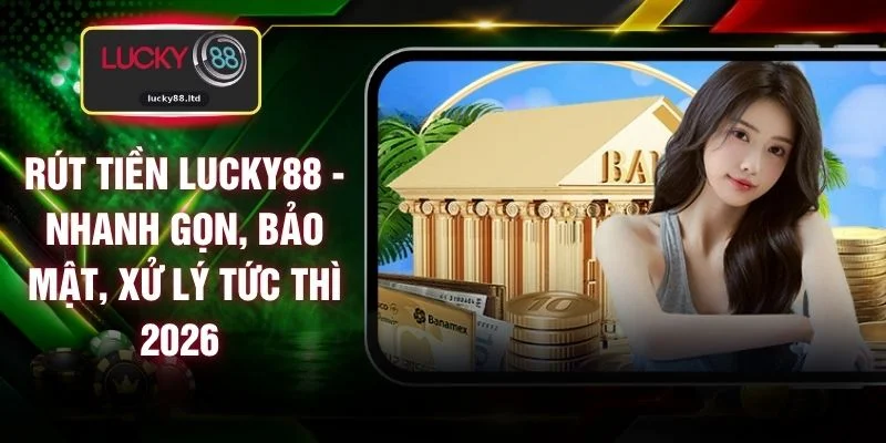 Rút Tiền LUCKY88 - Nhanh Gọn, Bảo Mật, Xử Lý Tức Thì 2026